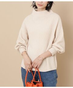 Adam et Rope´ - ADAM ET ROPE´ ilk SKI HOODY KNIT ニットフーディの+