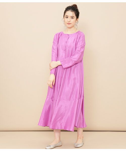 セール 2wayシャンタンワンピース ワンピース Adam Et Rope アダム エ ロペ ファッション通販 タカシマヤファッションスクエア