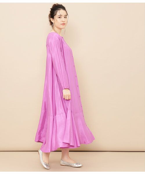 セール 2wayシャンタンワンピース ワンピース Adam Et Rope アダム エ ロペ ファッション通販 タカシマヤファッションスクエア