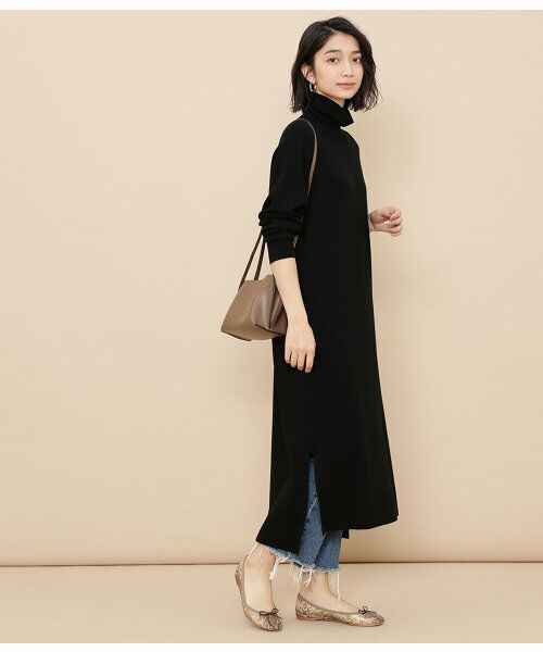 セール ウールスムースワンピース ワンピース Adam Et Rope アダム エ ロペ ファッション通販 タカシマヤファッションスクエア