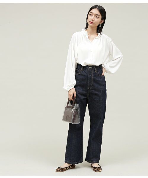 セール 新色追加 ルーズストレートデニム デニムパンツ Adam Et Rope アダム エ ロペ ファッション通販 タカシマヤファッションスクエア