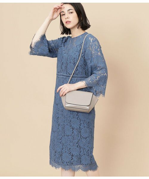 セール 総レースiラインワンピース ワンピース Adam Et Rope アダム エ ロペ ファッション通販 タカシマヤファッションスクエア