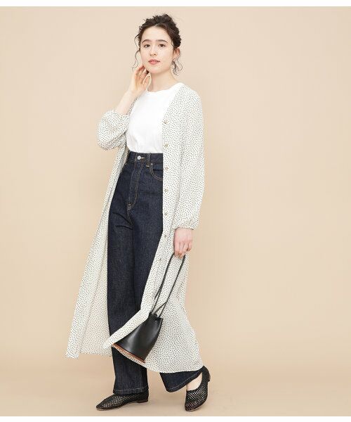 セール 3way柄ワンピースガウン ワンピース Adam Et Rope アダム エ ロペ ファッション通販 タカシマヤファッションスクエア