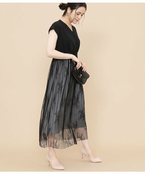 セール レースプリーツワンピース ワンピース Adam Et Rope アダム エ ロペ ファッション通販 タカシマヤファッションスクエア