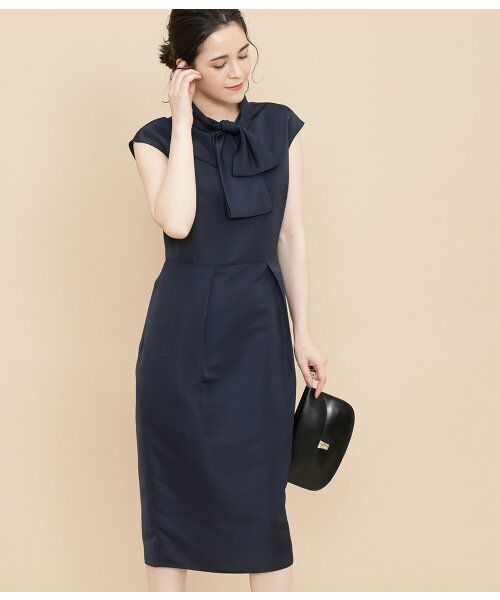 セール タフタボウタイワンピース ワンピース Adam Et Rope アダム エ ロペ ファッション通販 タカシマヤファッションスクエア