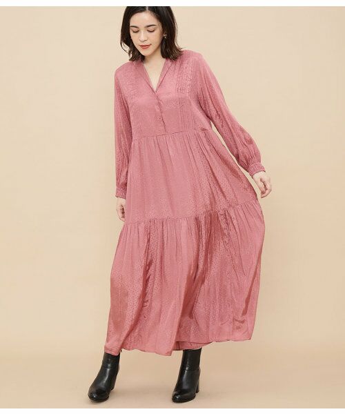 セール Ne Quittez Pas Rayon Dobby Pintuck Dress ワンピース Adam Et Rope アダム エ ロペ ファッション通販 タカシマヤファッションスクエア