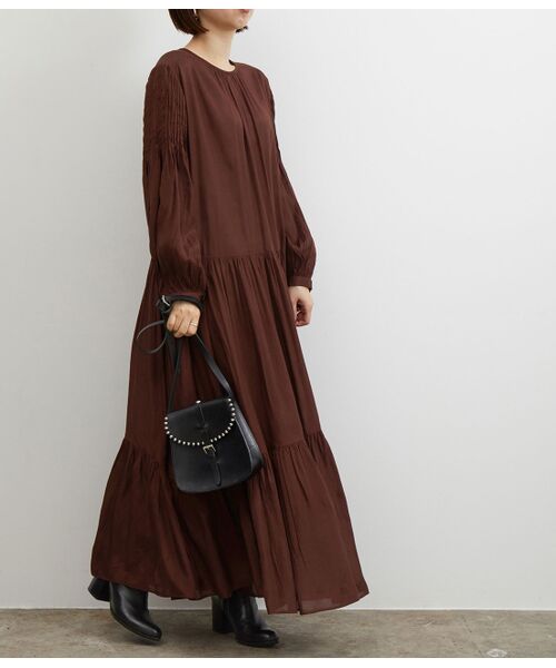 セール 2wayピンタックティアードワンピース ワンピース Adam Et Rope アダム エ ロペ ファッション通販 タカシマヤファッションスクエア