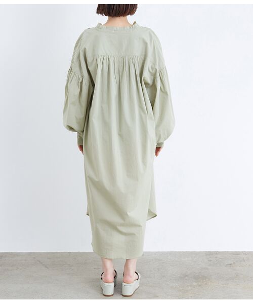 セール Web限定 インド綿ボリュームシャツワンピース ワンピース Adam Et Rope アダム エ ロペ ファッション通販 タカシマヤファッションスクエア