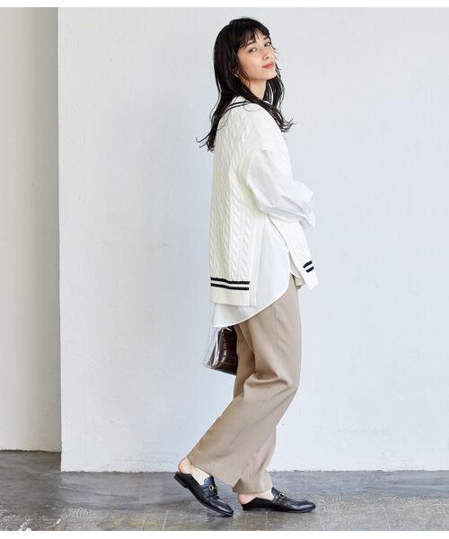 セール チルデンニットベスト ベスト Adam Et Rope アダム エ ロペ ファッション通販 タカシマヤファッションスクエア