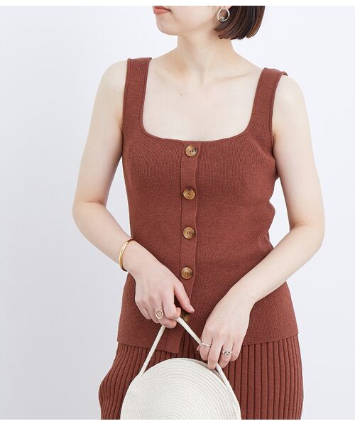 セール 2way釦ニットタンクトップ タンクトップ Adam Et Rope アダム エ ロペ ファッション通販 タカシマヤファッションスクエア セール 2way釦ニットタンクトップ タンクトップ Adam Et Rope アダム エ ロペ ファッション通販 タカシマヤファッションスクエア