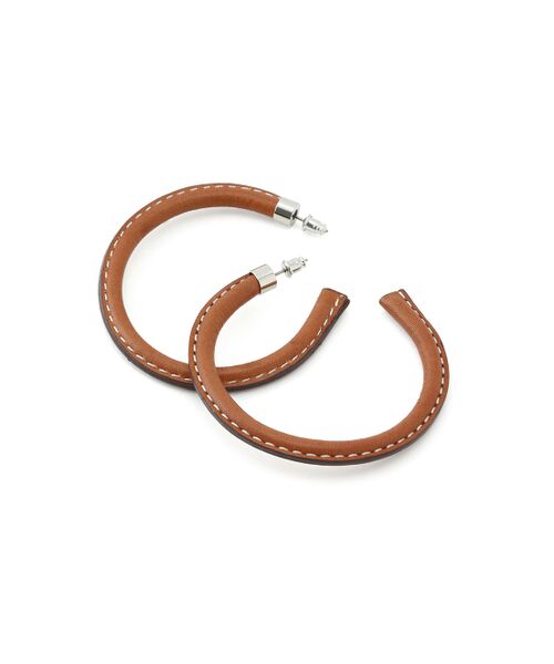 セール レザーフープピアス大 ピアス イヤリング Adam Et Rope アダム エ ロペ ファッション通販 タカシマヤファッションスクエア