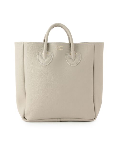 embossed leather tote m