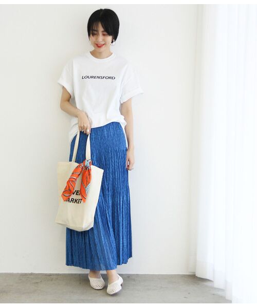 セール バンダナ付きロゴtee トートbag カットソー Adam Et Rope アダム エ ロペ ファッション通販 タカシマヤファッションスクエア