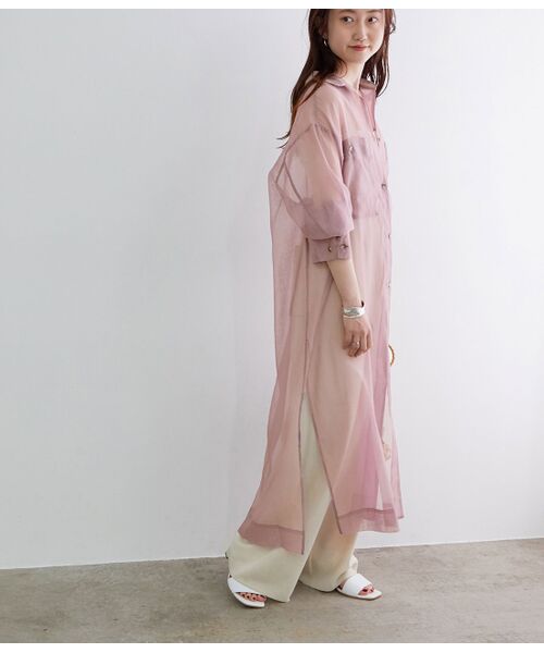 新着商品 オーガンジーロングシャツワンピース アダム エ ロペ レディース Adam Et Rope 決算特価 送料無料 Boat Charter Anguilla Com