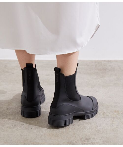 【GANNI】Recycled Rubber boots