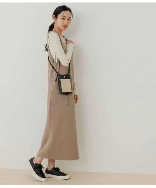 アウトレット店舗 Web限定 ダンボールニットジャンパースカート ワンピース Adam Et Rope アダム エ ロペ ファッション通販 タカシマヤファッションスクエア