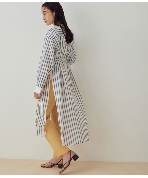 セール 洗える ブザムシアーシャツワンピース ワンピース Adam Et Rope アダム エ ロペ ファッション通販 タカシマヤファッションスクエア