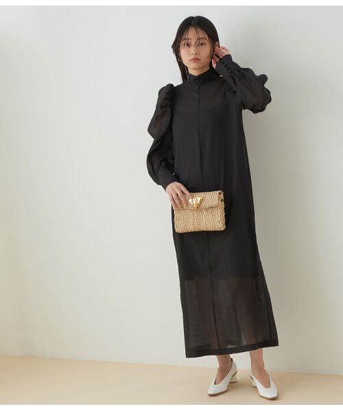 セール フォルムスリーブiラインドレス ワンピース Adam Et Rope アダム エ ロペ ファッション通販 タカシマヤファッションスクエア