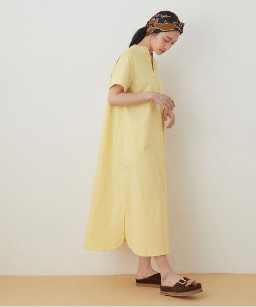 セール 洗える コットンリラックスワンピース ワンピース Adam Et Rope アダム エ ロペ ファッション通販 タカシマヤファッションスクエア