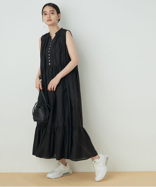 セール バックリボンコットンティアードワンピース ワンピース Adam Et Rope アダム エ ロペ ファッション通販 タカシマヤファッションスクエア