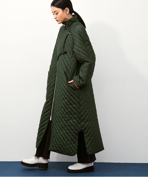 GANNI RecycledRipstop QuiltCoat ガニー feepulse.com