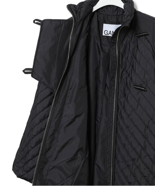 【GANNI】Recycled Ripstop Quilt COAT