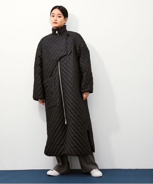 【GANNI】Recycled Ripstop Quilt COAT