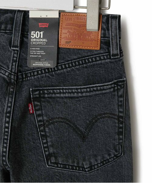 【Levi’s for BIOTOP】501 Black Cropped length26