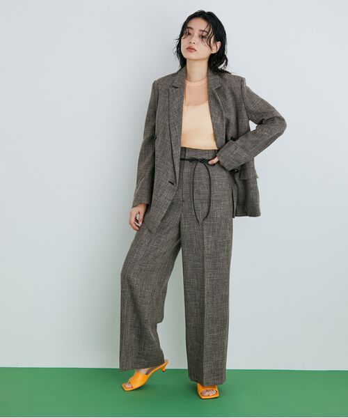 SALE／37%OFF】 アダムエロペ ADAM ET ROPE リネンライクキャンバス 
