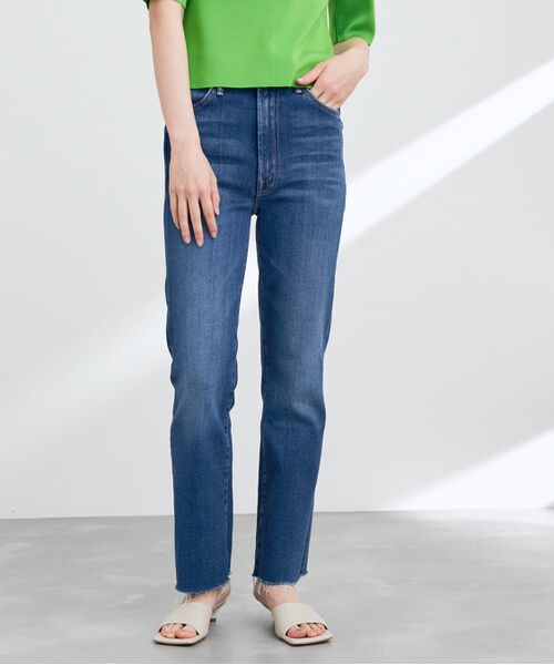 mother the hustler ankle fray jeans