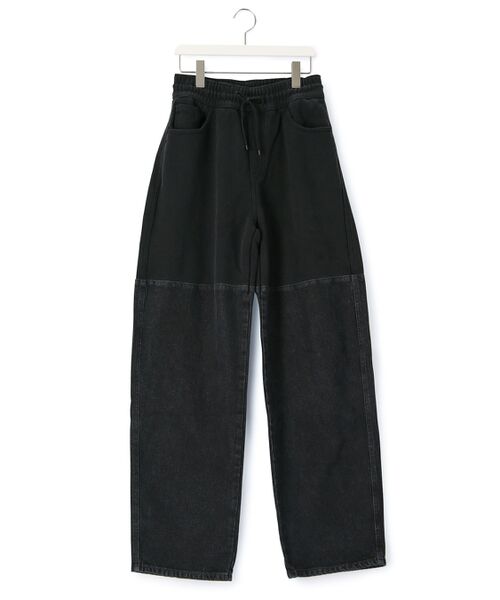 【AMOMENTO】DRAWSTRING DENIM PANTS