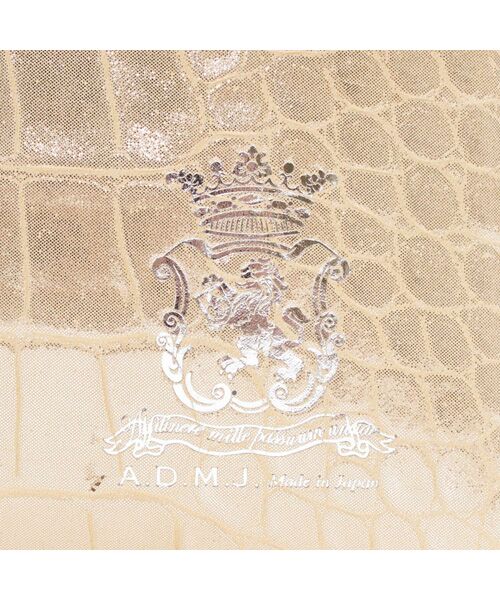 Accesoires De Mademoiselle / アクセソワ・ドゥ・マドモワゼル ボストンバッグ | ヴィッテリグリシャムウェンディ/クリスタルソーイングボストン28cm GOLD | 詳細5