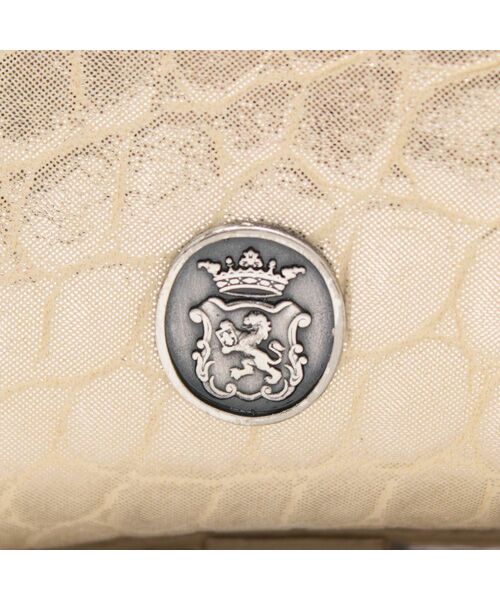 Accesoires De Mademoiselle / アクセソワ・ドゥ・マドモワゼル ボストンバッグ | ヴィッテリグリシャムウェンディ/クリスタルソーイングボストン28cm GOLD | 詳細6