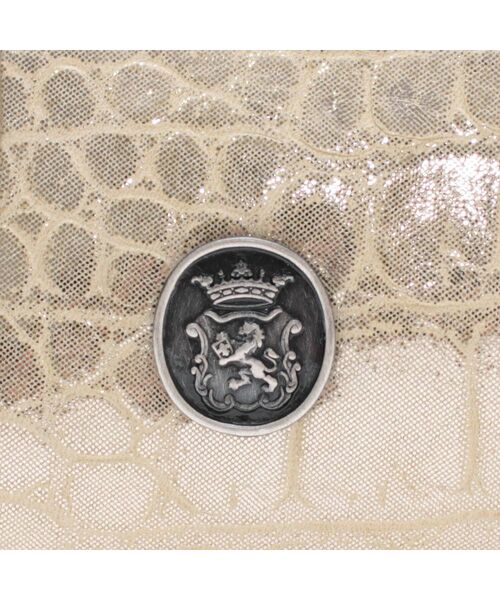 Accesoires De Mademoiselle / アクセソワ・ドゥ・マドモワゼル トートバッグ | ヴィッテリグリシャムウェンディ/クリスタルソーイング前金具付トート20cm GOLD | 詳細6