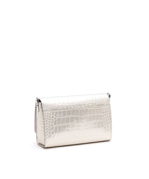 Accesoires De Mademoiselle / アクセソワ・ドゥ・マドモワゼル ショルダーバッグ | ヴィッテリグリシャムウェンディ/クリスタルソーイングクラッチショルダー PLATINUM | 詳細3