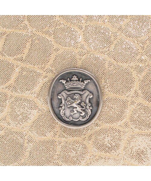 Accesoires De Mademoiselle / アクセソワ・ドゥ・マドモワゼル トートバッグ | ヴィッテリグリシャムウェンディ/クリスタルソーイングWジップトート28cm　GOLD | 詳細7