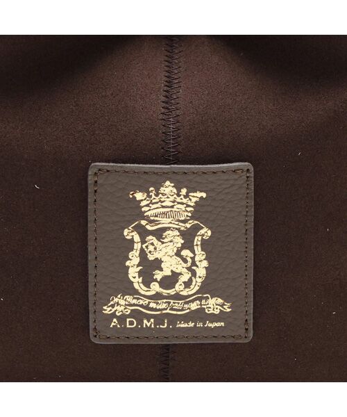 Accesoires De Mademoiselle / アクセソワ・ドゥ・マドモワゼル トートバッグ | スエードプラス/マーキスショルダーストラップ付トート21cm MORO/BENIKESHI | 詳細8