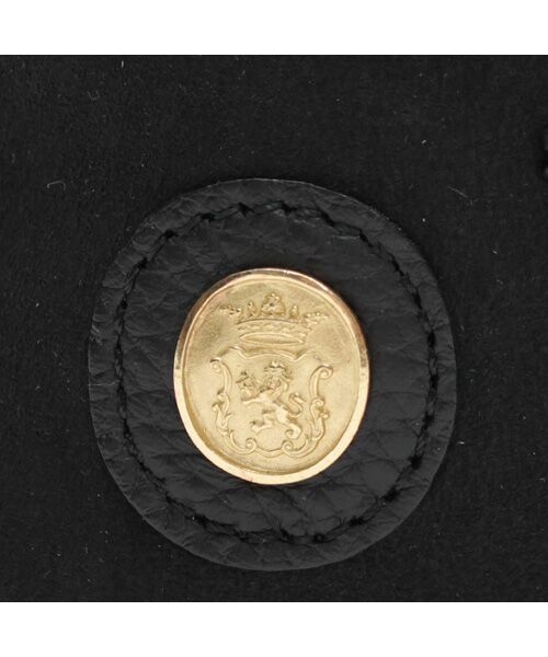 Accesoires De Mademoiselle / アクセソワ・ドゥ・マドモワゼル トートバッグ | スエードプラス/マーキスショルダーストラップ付トート25cm BLACK/SHIKKOKU | 詳細7