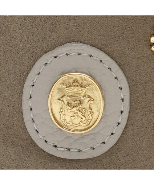 Accesoires De Mademoiselle / アクセソワ・ドゥ・マドモワゼル トートバッグ | スエードプラス/マーキスショルダーストラップ付トート25cm　FANGO/SHIROGANE | 詳細7