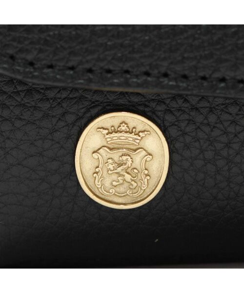 Accesoires De Mademoiselle / アクセソワ・ドゥ・マドモワゼル ショルダーバッグ | チェルボラウンドクラッチショルダー　NERO | 詳細5