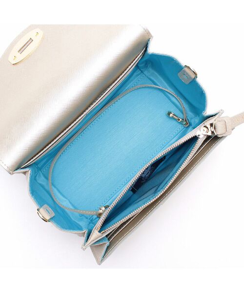 Accesoires De Mademoiselle / アクセソワ・ドゥ・マドモワゼル ショルダーバッグ | チェルボラウンドクラッチショルダー　PIUMINO | 詳細2