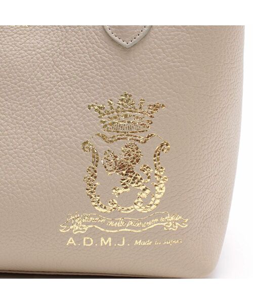 Accesoires De Mademoiselle / アクセソワ・ドゥ・マドモワゼル トートバッグ | チェルボDカン付トート25cm PIUMINO | 詳細4