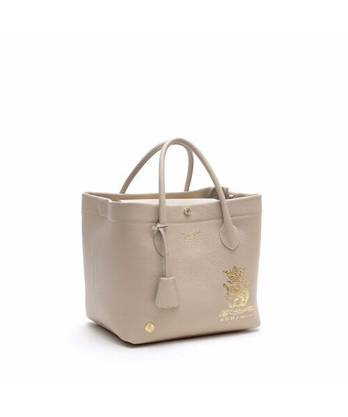 Accesoires De Mademoiselle / アクセソワ・ドゥ・マドモワゼル トートバッグ | チェルボDカン付トート25cm PIUMINO(PIUMINO)