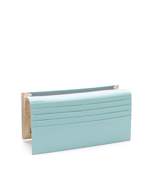 Accesoires De Mademoiselle / アクセソワ・ドゥ・マドモワゼル 財布・コインケース・マネークリップ | ヴィッテリグリシャムウェンディ/クリスタルソーイングロングウォレット　GOLD | 詳細2