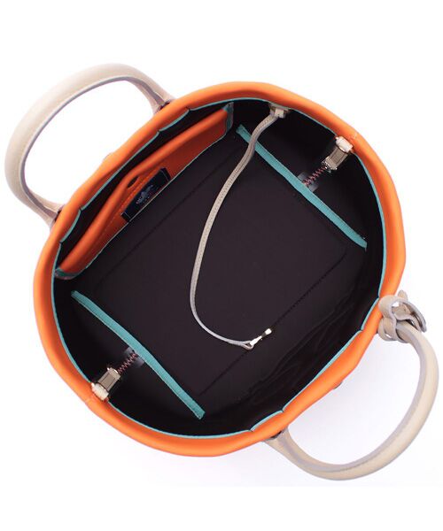 Accesoires De Mademoiselle / アクセソワ・ドゥ・マドモワゼル トートバッグ | マジックライト/フラッグワッペントート21cm(Dカン付) MANGO、M | 詳細1