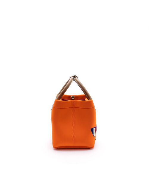 Accesoires De Mademoiselle / アクセソワ・ドゥ・マドモワゼル トートバッグ | マジックライト/フラッグワッペントート21cm(Dカン付) MANGO、M | 詳細3