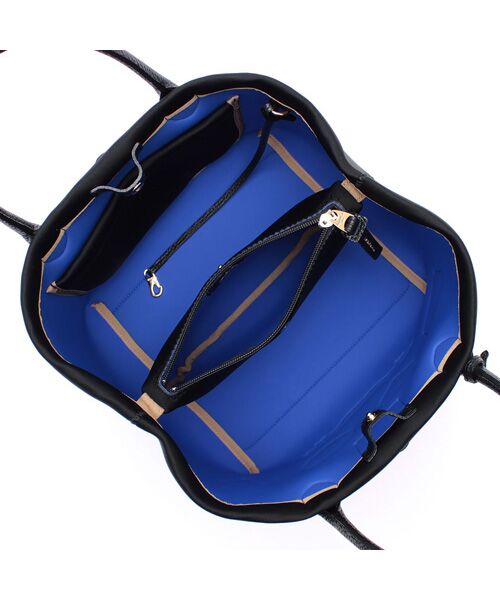 Accesoires De Mademoiselle / アクセソワ・ドゥ・マドモワゼル トートバッグ | マジックライト/フラッグワッペントート25cm NEGRO、A | 詳細1