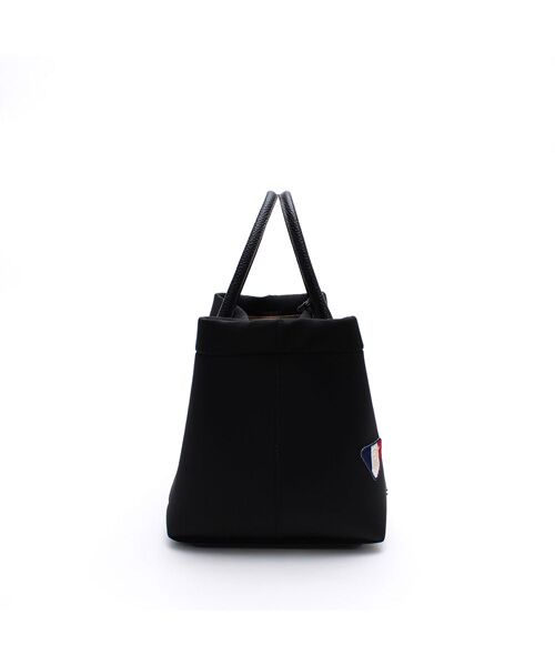 Accesoires De Mademoiselle / アクセソワ・ドゥ・マドモワゼル トートバッグ | マジックライト/フラッグワッペントート25cm NEGRO、A | 詳細3