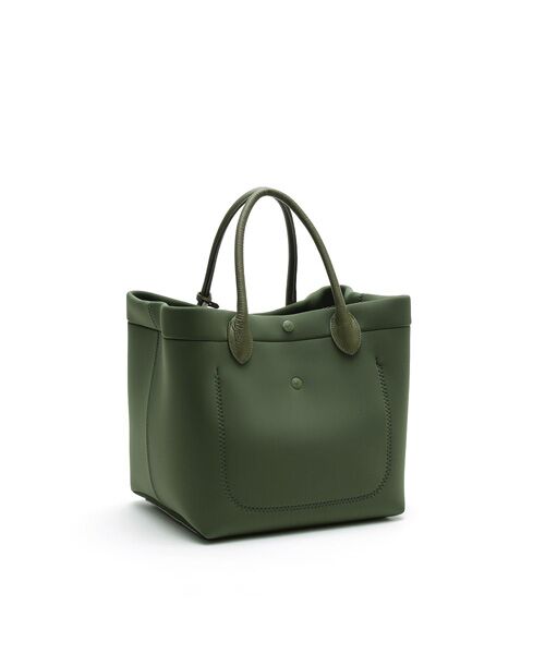 Accesoires De Mademoiselle / アクセソワ・ドゥ・マドモワゼル トートバッグ | マジックライト/フラッグワッペントート25cm KHAKI、L | 詳細2