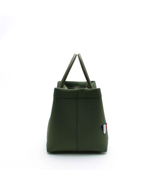 Accesoires De Mademoiselle / アクセソワ・ドゥ・マドモワゼル トートバッグ | マジックライト/フラッグワッペントート25cm KHAKI、L | 詳細3